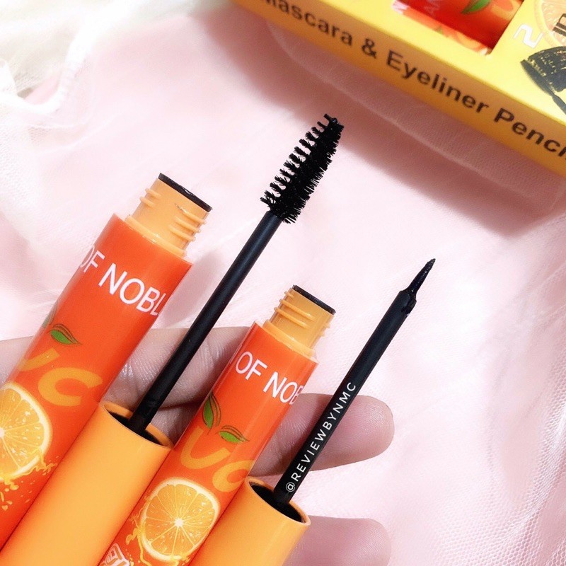 Combo 2 Món Chuốt Mi ( Mascara) và Kẻ Mắt IMan The Orange Quả Cam.Giúp Đôi Mắt Trở Nên Thu Hút,Quyến Rũ