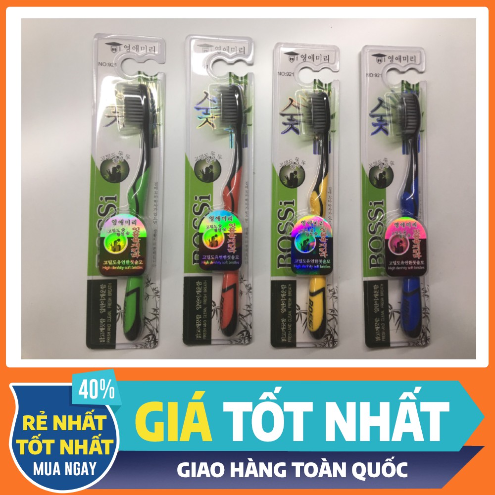 Hộp 30 chiếc Bàn chải than tre Hàn Quốc ( XẢ KHO)