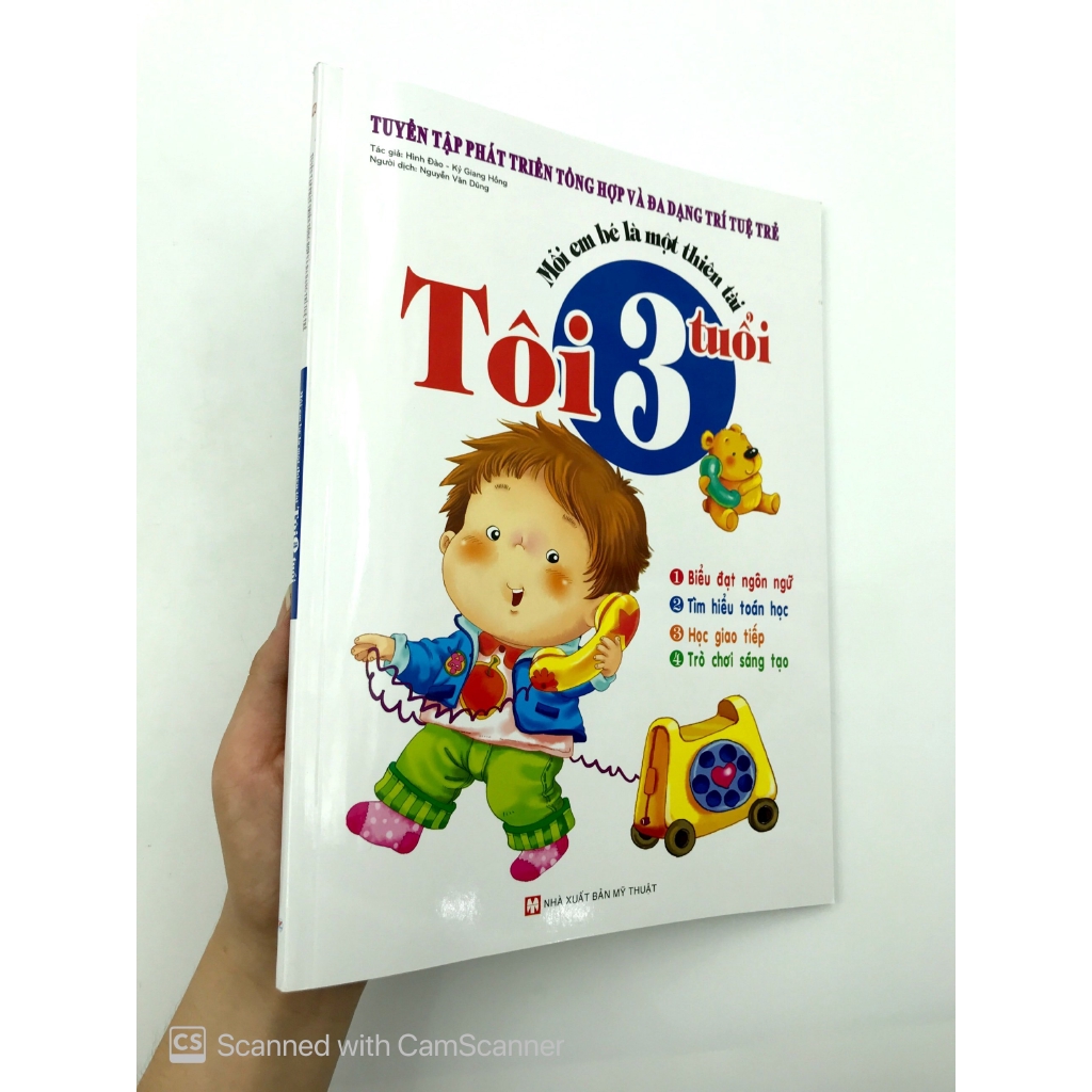 Sách - Mỗi Em Bé Là Một Thiên Tài - Tôi 3 Tuổi