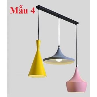 Bộ Đèn Thả Bàn Ăn Kiểu Dáng Bắc Âu Sang Trọng Thanh Lịch, Đèn Trang Trí Phòng Khách Siêu Đẹp