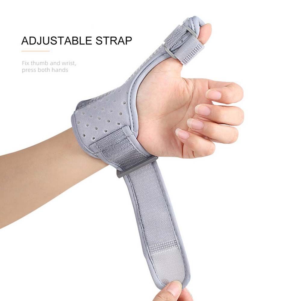 Đai đeo cổ tay cố định ngón tay cái hỗ trợ luyện tập thể hình
