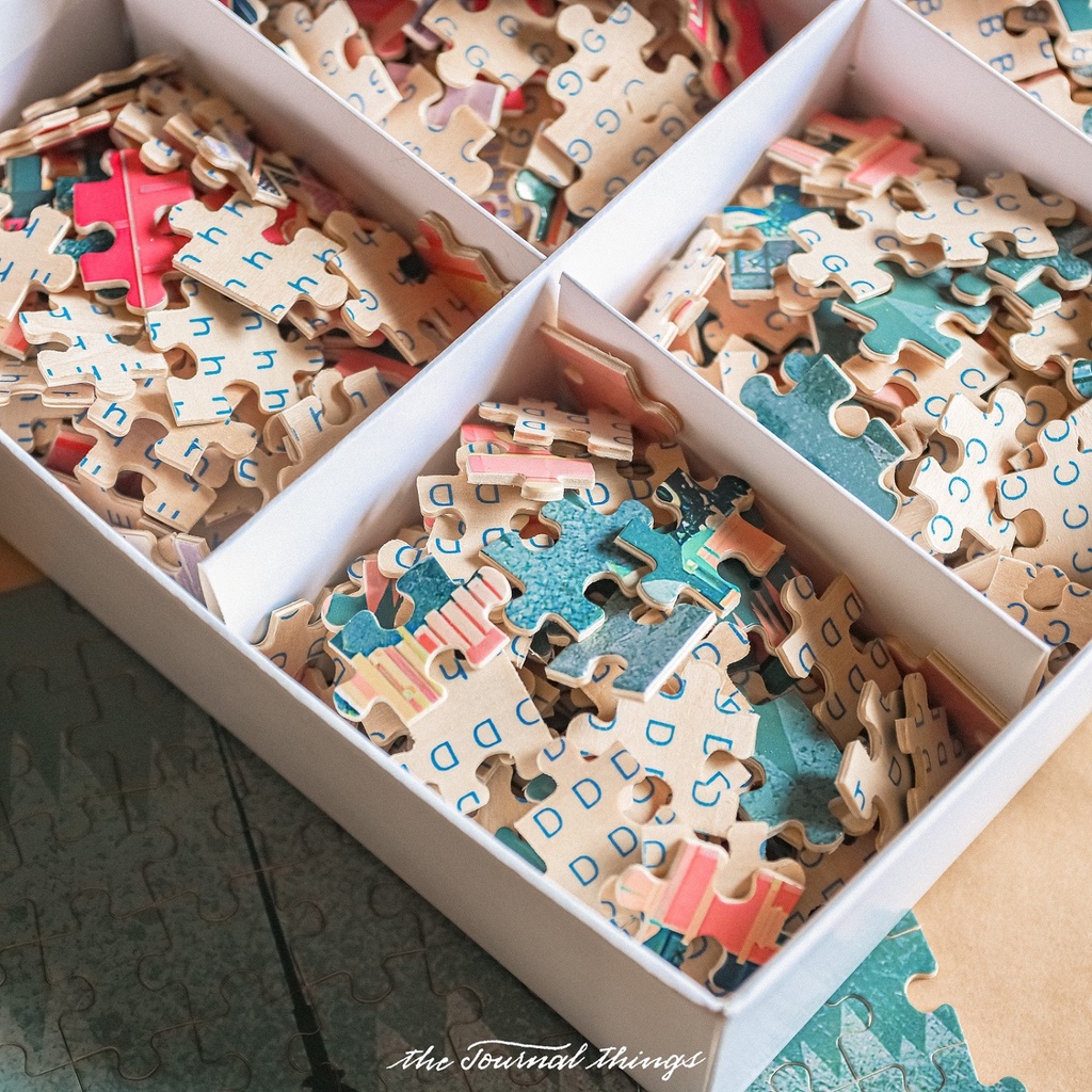 Puzzle Grand Budapest Hotel Wooden 1000pcs