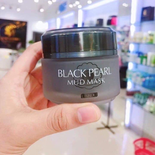 Mặt nạ bùn khoáng dưỡng da Black Pearl Hàn Quốc 85g