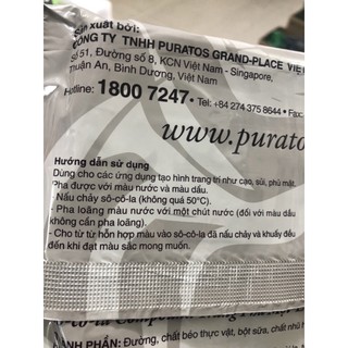 Socola trăng rainbow 1kg puratos