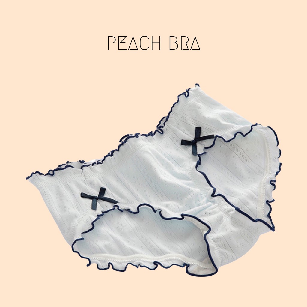 Quần lót nữ cotton 100% Peach bra kháng khuẩn an toàn chất liệu thoáng mát | BigBuy360 - bigbuy360.vn