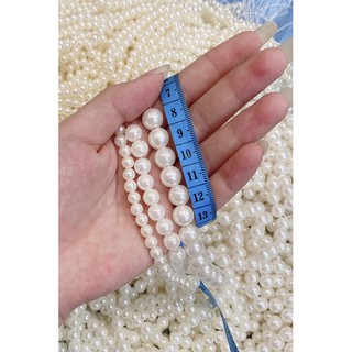 dây hạt nhựa hình trai/dây pha lê làm phụ kiện may vá , trang trí, chụp ảnh