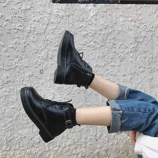 Giày Boot Phong Cách Hàn Quốc Trẻ Trung Cá Tính Dành Cho Nữ