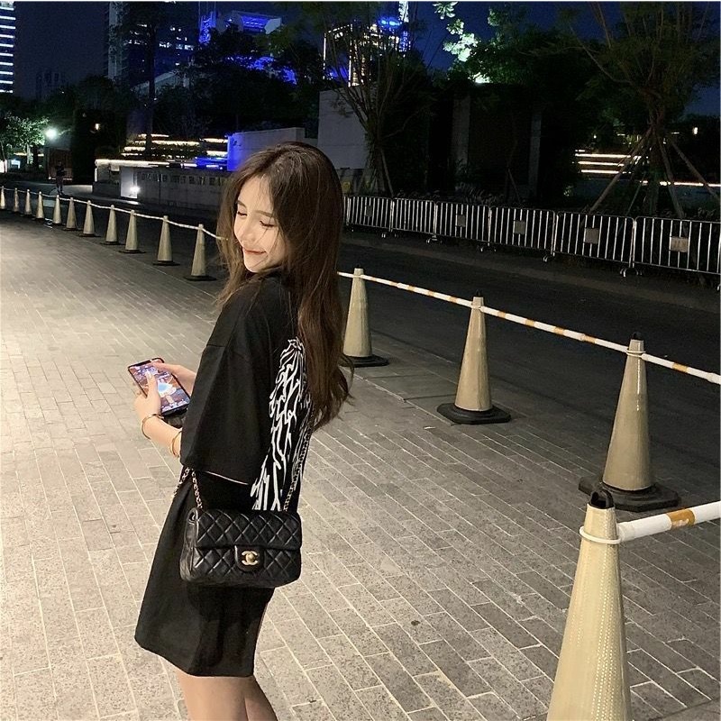 Áo Thun Tay Lỡ Phản Quang Cánh Thiên Thần Cực Chất Unisex Ulzzang