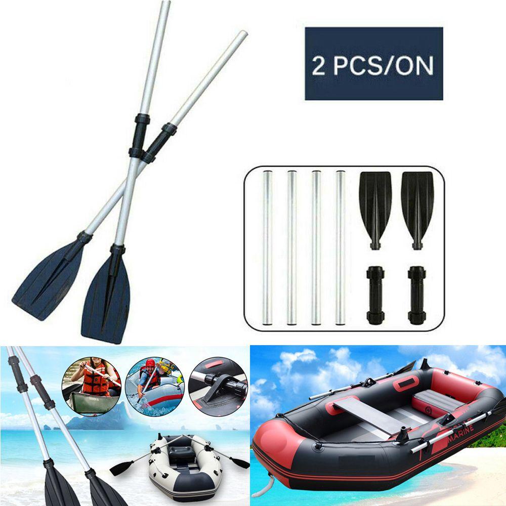 Bộ 2 Tay Chèo Thuyền Bơm Hơi Lưỡi Gân Trọng Lượng Nhẹ Mới