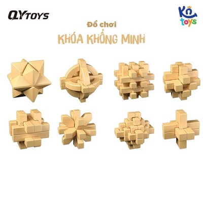 Đồ Chơi Rubik Khóa Khổng Minh QY TOYS – Khóa Lỗ Ban