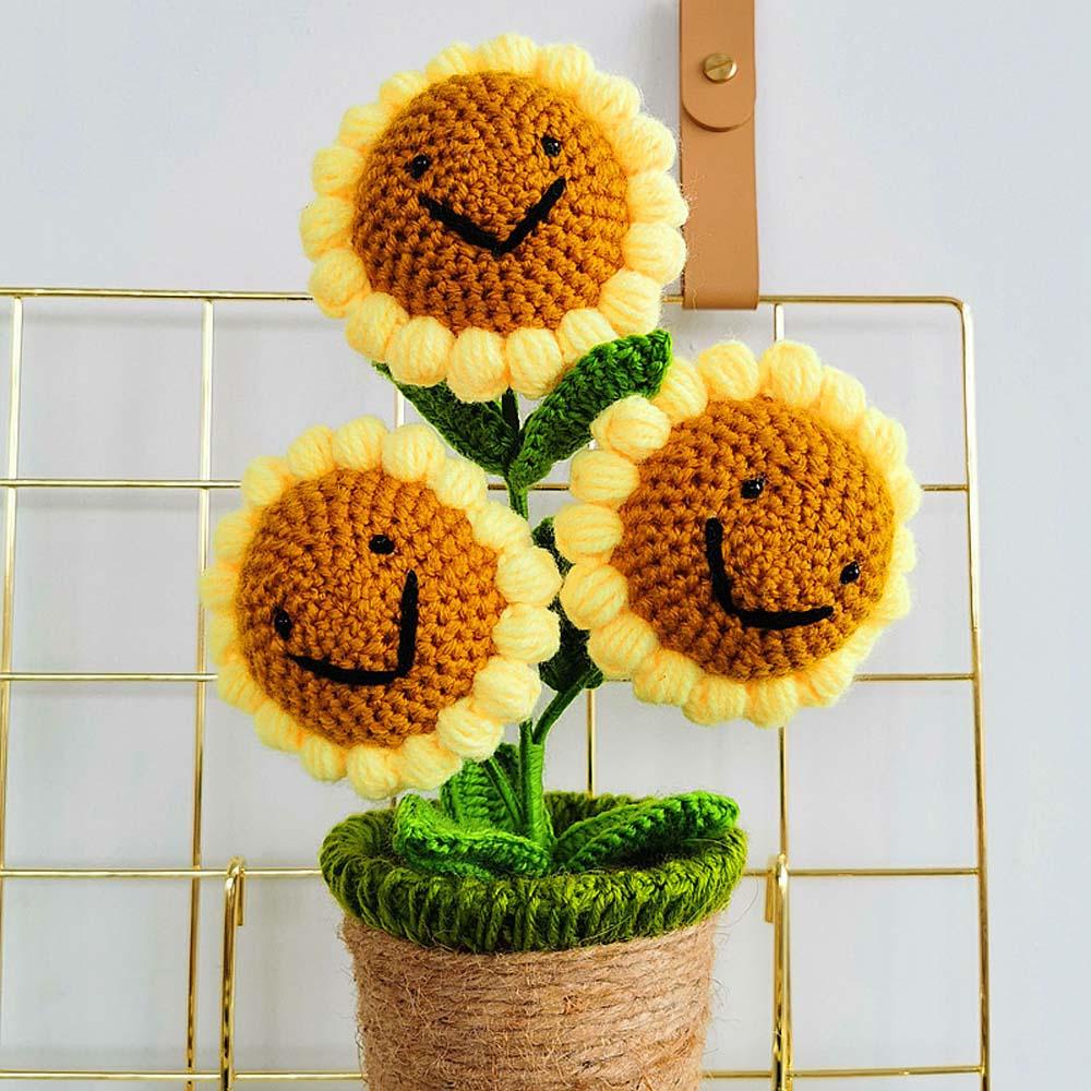 Đồ chơi nhồi bông Hình Hoa Hồng / Hướng Dương Độc Đáo Trang Trí Nhà Cửa