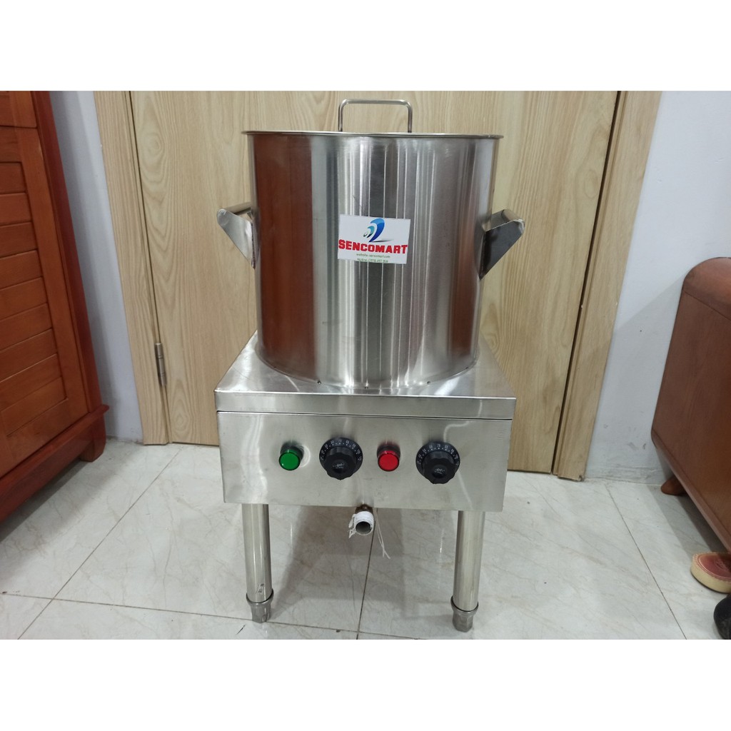Nồi nấu phở điện, nấu nước đa năng inox 100%