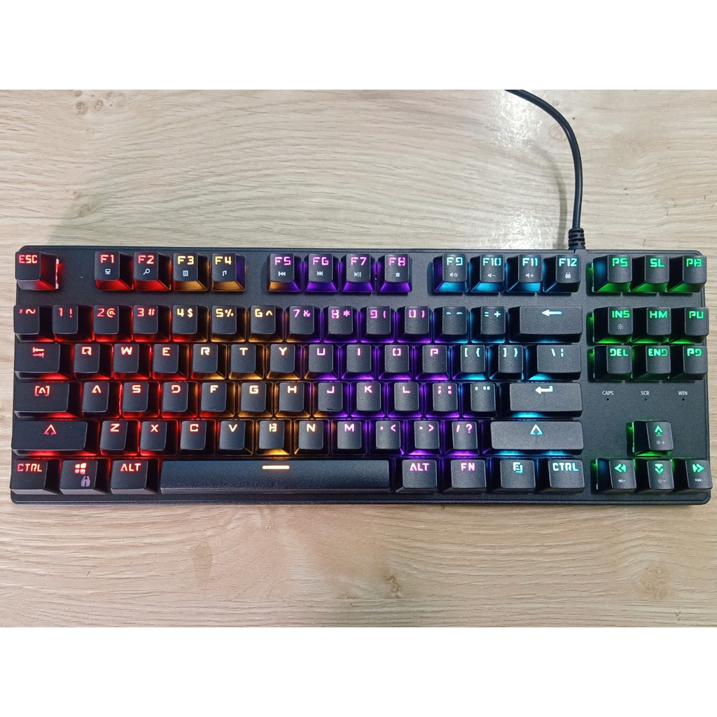 Phím cơ chuyên game G-net K87 MINI đèn led được sử dụng nhiều hiện nay