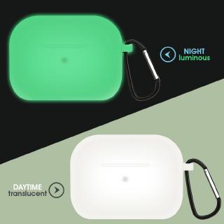 Vỏ hộp tai nghe không dây từ silicon màu dạ quang dành cho AirPods Pro