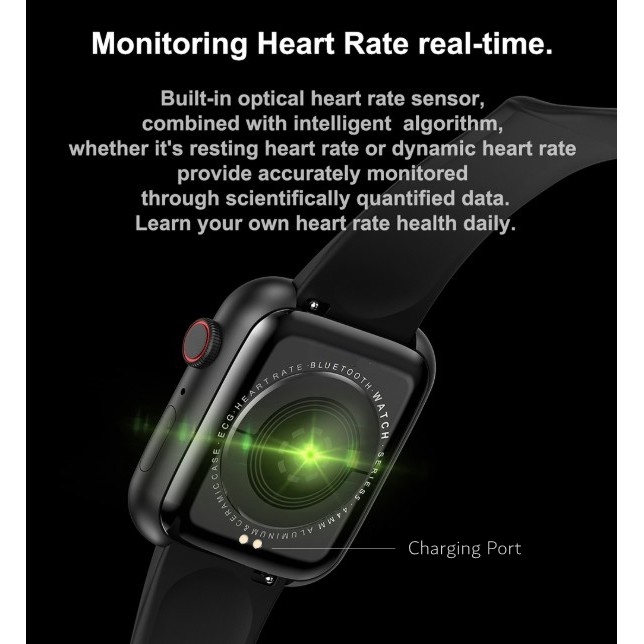 Đồng Hồ Thông Minh T600s Theo Dõi Sức Khỏe Cho Android & Ios Like Series 5 Iwatch T500 T5s