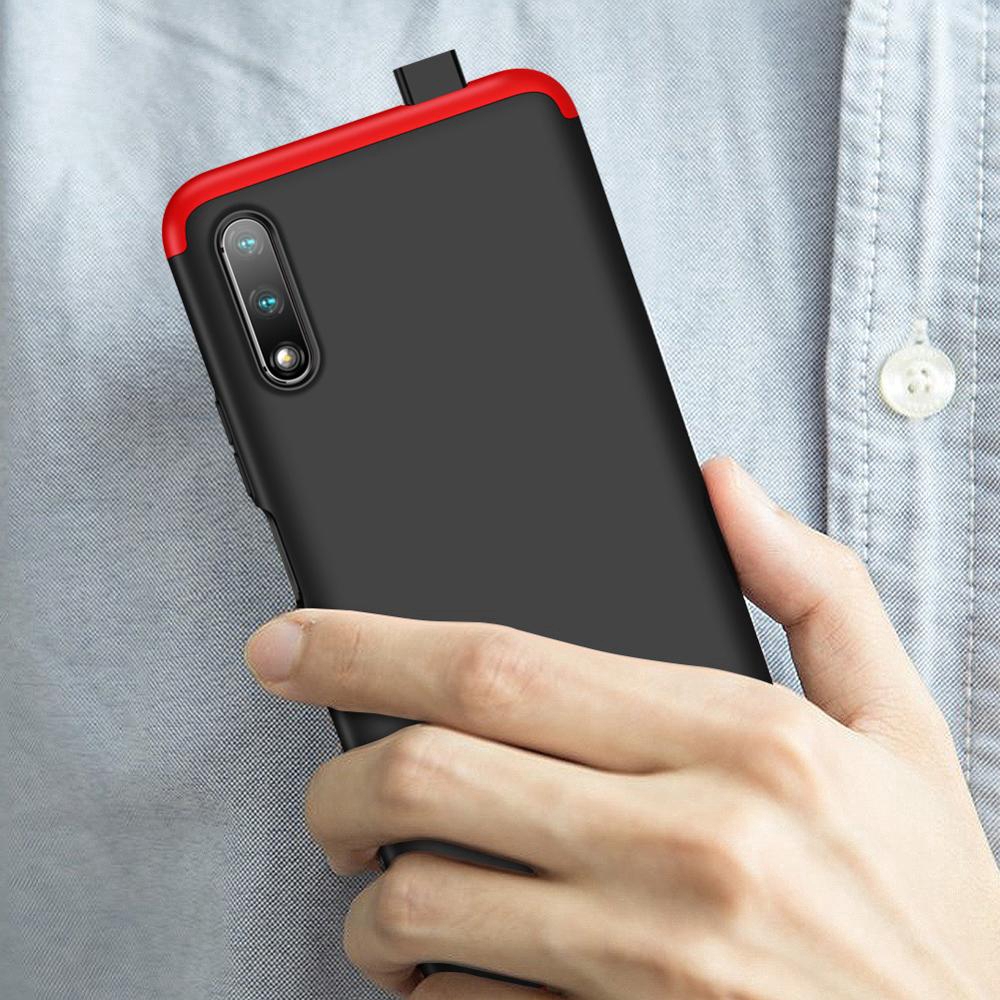 Ốp điện thoại nhựa cứng chống sốc bảo vệ 360 độ 3 trong 1 thời trang cho HUAWEI Y9S P SMART PRO