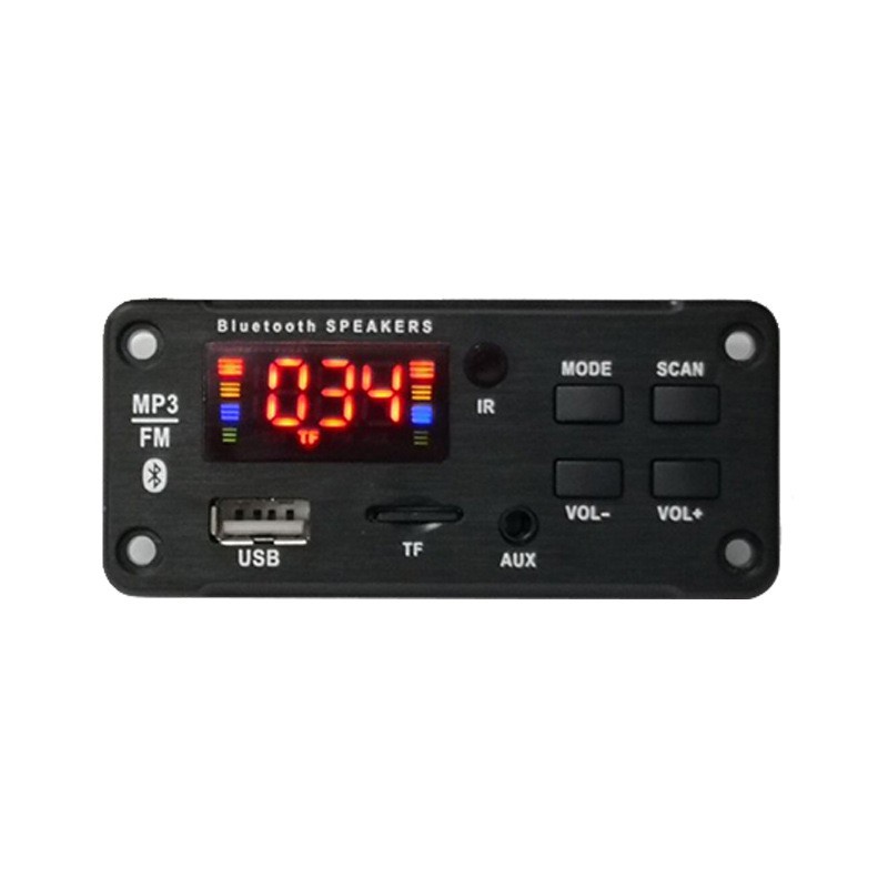 mp3 decoder module Car Audio Bluetooth amplifier board decoding board color screen display Bluetooth 5.0