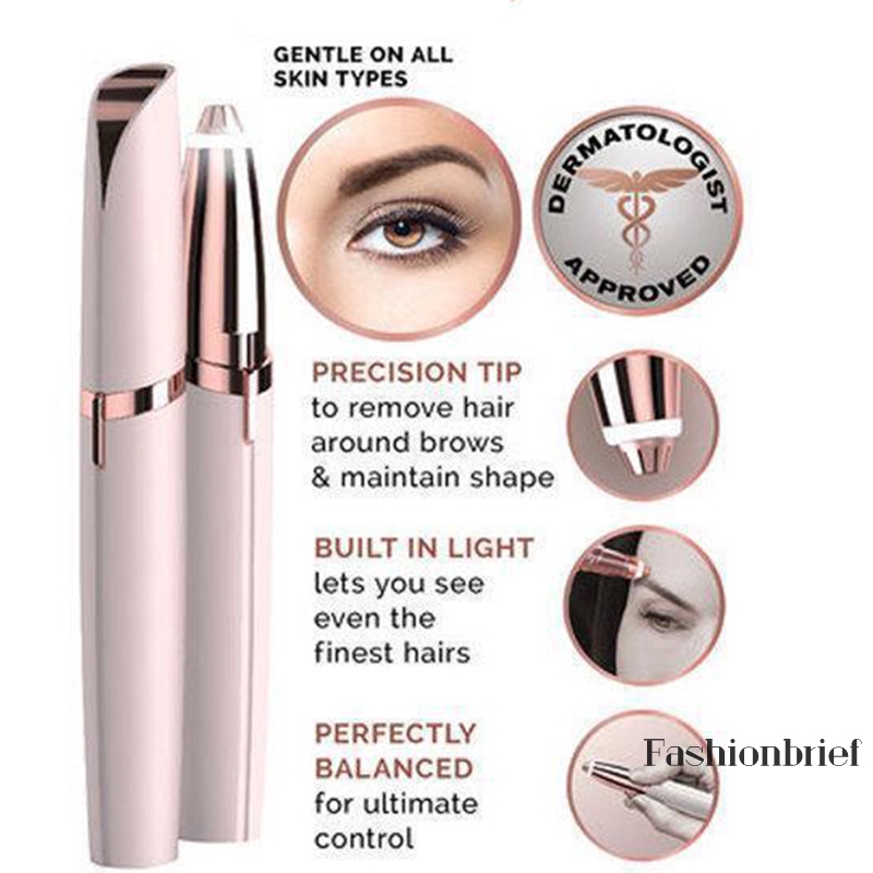 [Hàng mới về] Máy tỉa lông mày không gây tổn thương da kiểu dáng mini