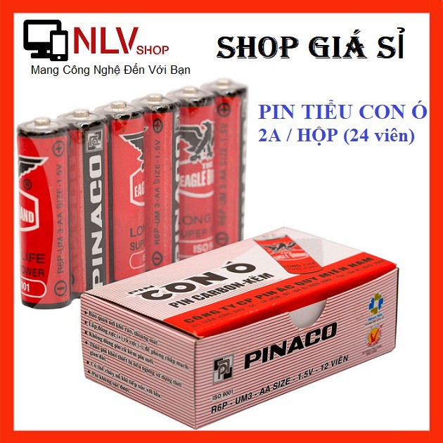 🌟 Hộp 24 Viên Pin Con Ó AA  R6P/UM3 1.5V 🌟