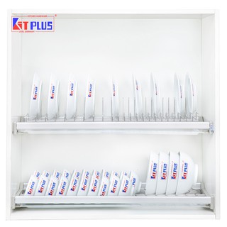 Giá bát cố định 2 tầng cao cấp dk21c - kitplus