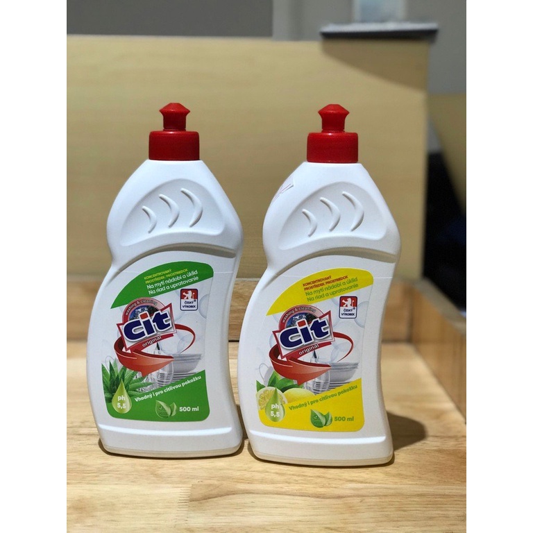 Nước rửa chén CIT dung tích lớn chiết suất thiên nhiên an toàn cho da, nội địa Châu Âu, GGEU