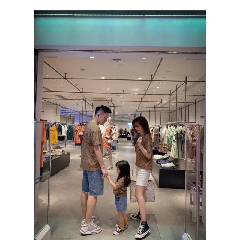 ÁO GIA ĐÌNH , ÁO ĐÔI MẸ VÀ BÉ CHẤT COTTON VNXK SIÊU XINH -3Q9521