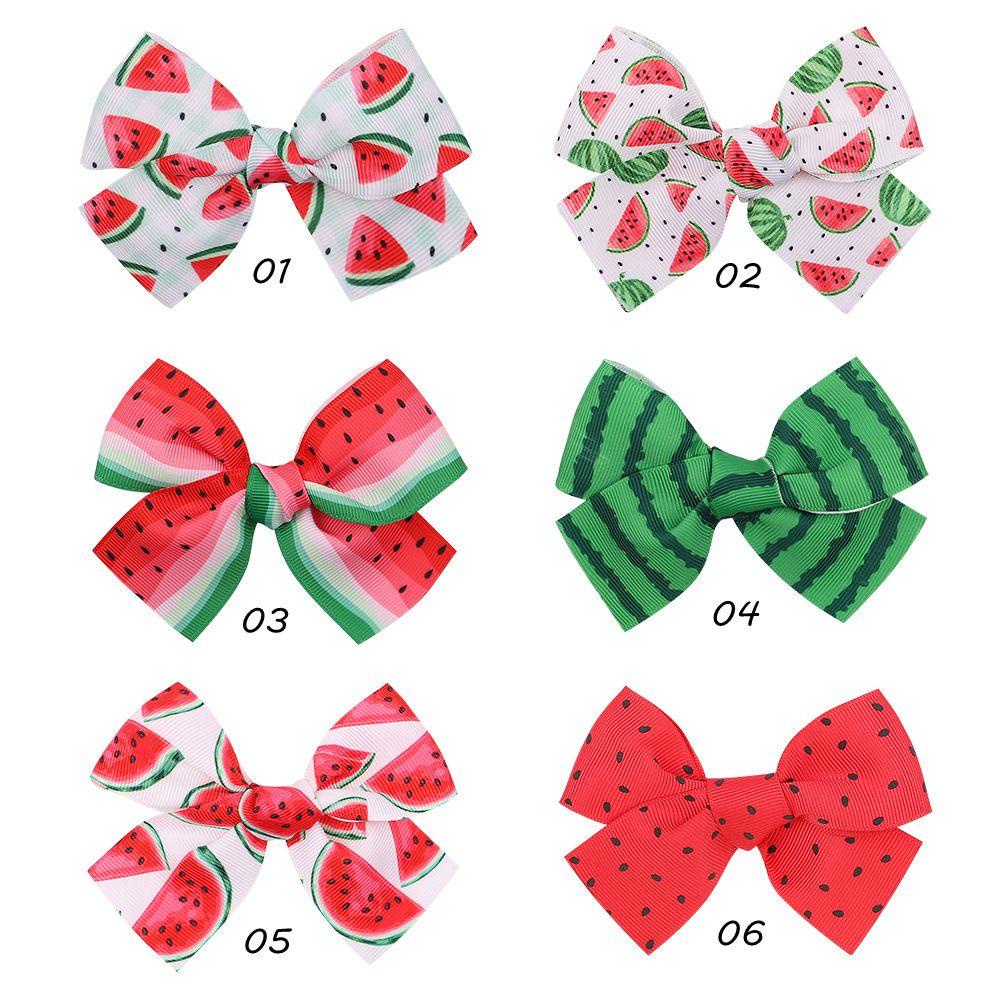 Kẹp Tóc Hình Trái Cây/ Dưa Hấu Thời Trang Xinh Xắn Cho Bé Gái
