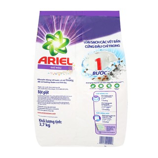Bột giặt Ariel giữ màu 2.7kg