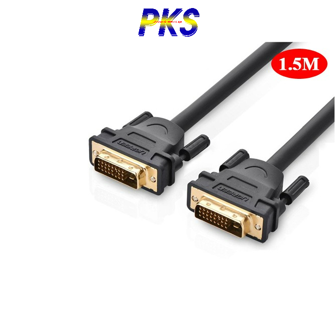 Cáp DVI 24+1 2 Đầu Đực Dài 1.5M UGREEN 11606 - 11606