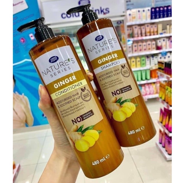 CẶP GỘI - XẢ DẦU GỪNG thái