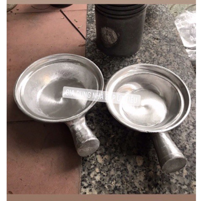Nồi gang tay cầm 2 size nhỏ-lớn