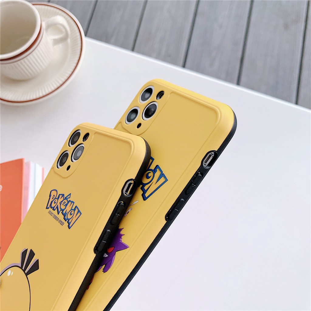 Ốp điện thoại nhựa mềm hình Pikachu Pokemon cho iPhone11 PRO MAX 6/6s 7/8plus SE2 X/XS XR XSMAX