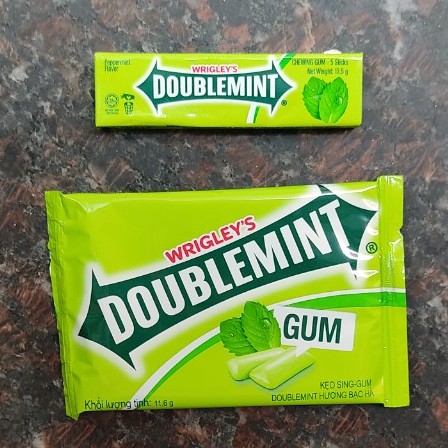 Kẹo Sing - gum Doublemint hương Bạc Hà