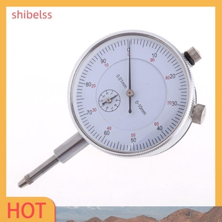 （ʚshibelss）Precision Tool 0.01mm Accuracy Measurement Instrument Dial Indicator Gauge 