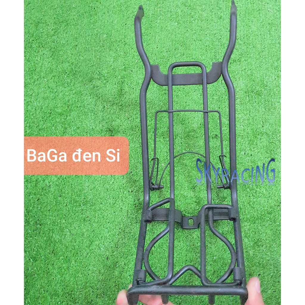 Baga giữa inox 10li sơn tĩnh điện gắn cho xe Sirius, Sirius Fi