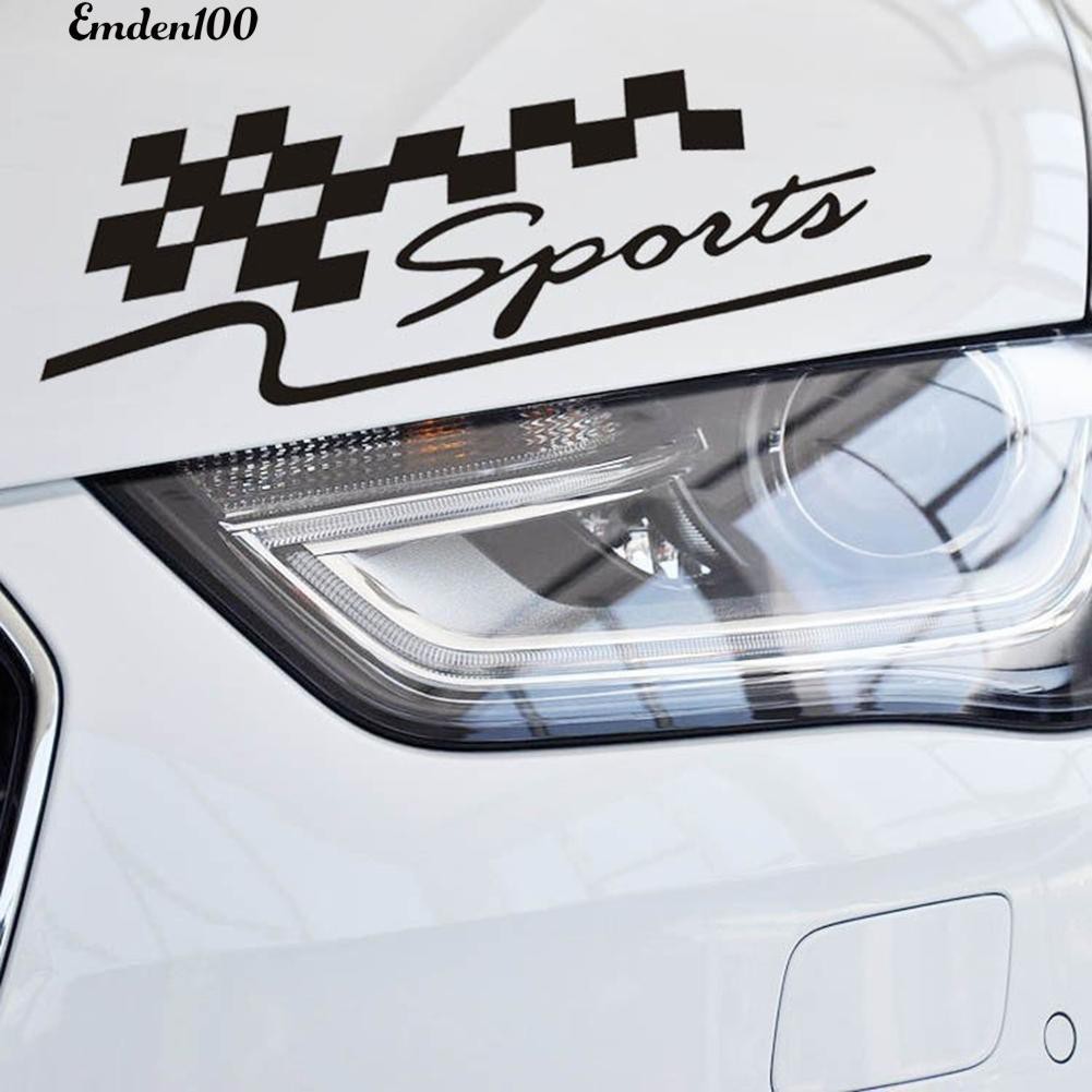 Đề can dán trang trí xe ô tô dễ dàng gỡ bỏ