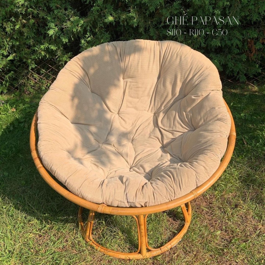 GHẾ PAPASAN/ GHẾ LƯỜI ĐỌC SÁCH, XEM PHIM, THƯ GIÃN