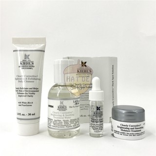 Kiehl's / Kiehls Set Dưỡng Trắng Da Mini 4 Món-Hàng Chính hãng