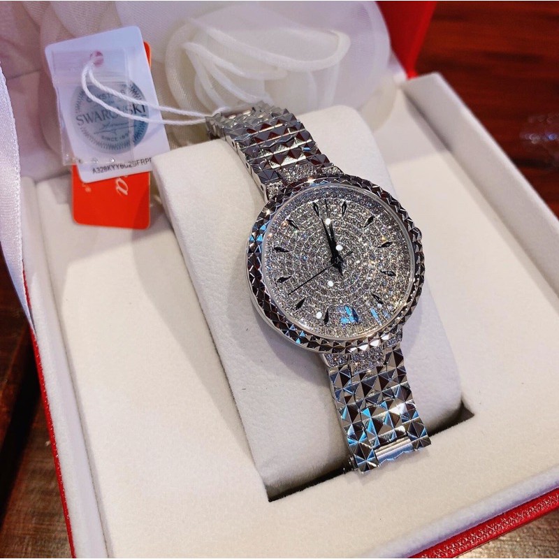 Đẳng Cấp Đồng Hồ Nữ  DAVENA dây thép Fullbox hãng