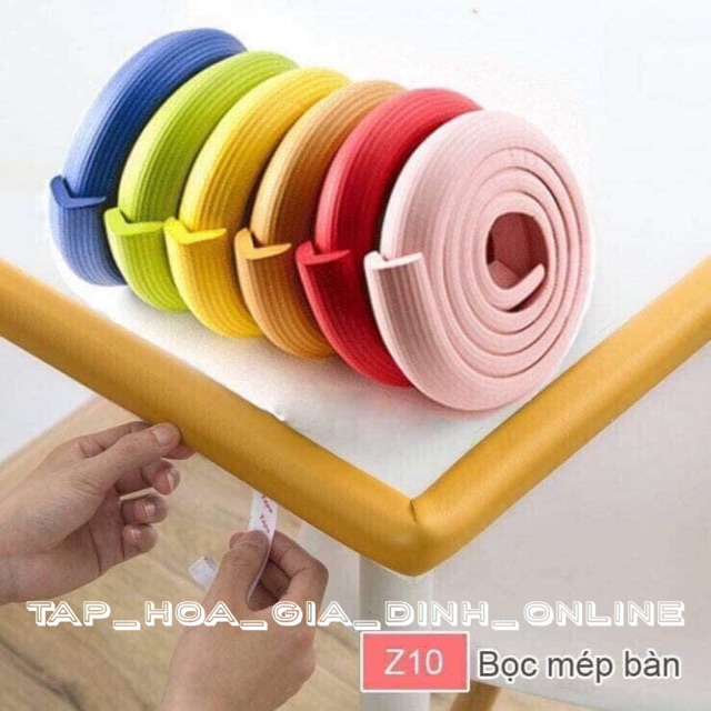 [An toàn cho bé] 1 cuộn dây xốp bịt cạnh bàn (dài 2m)