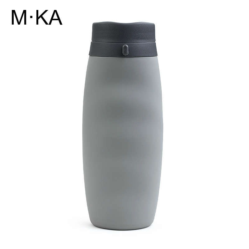 Bình nước silicon gấp gọn tiện lợi 600ml