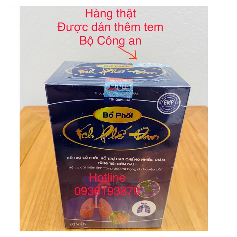 BỔ PHỔI ÍCH PHẾ ĐAN Chính Hãng