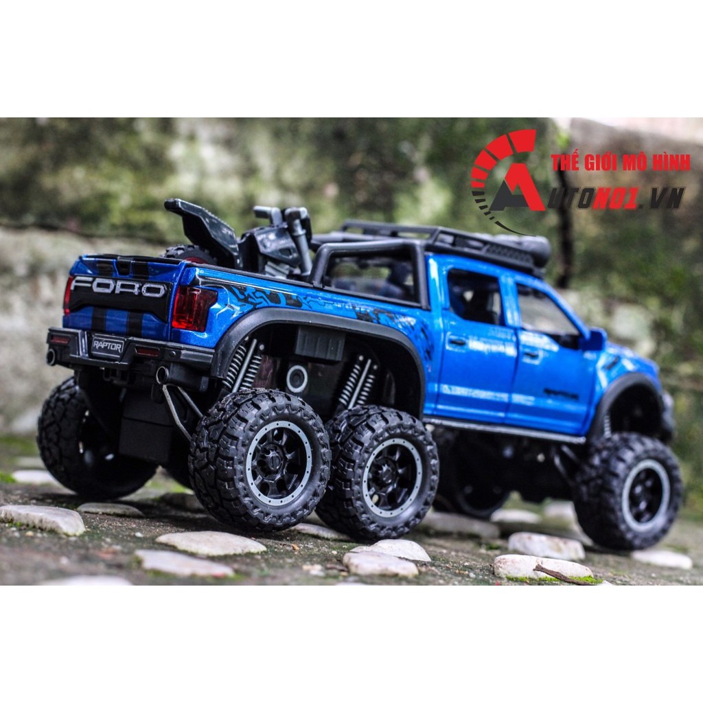 MÔ HÌNH XE FORD BEAST RAPTOR F150 OFFROAD 1:32 CHE ZHI 6000