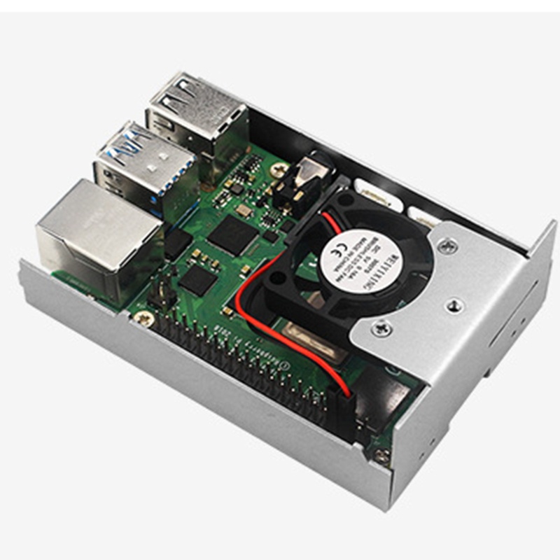 Vỏ Bảo Vệ Bằng Nhôm Tản Nhiệt Cho Raspberry Pi 4 Model B Pi 4B