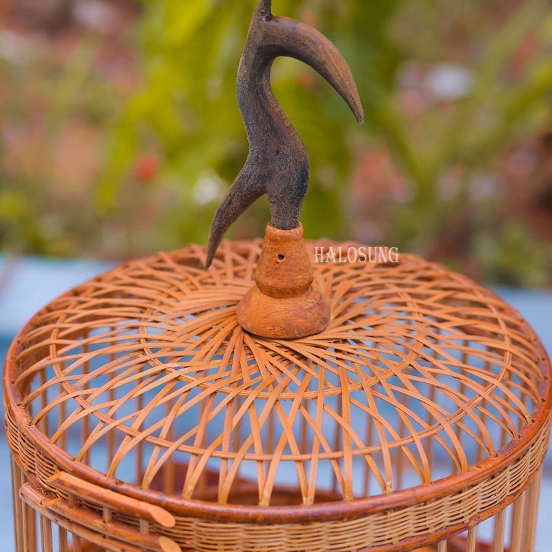 Lồng cu gáy Bắc Giang Milody lồng nuôi chim cu gáy tặng kèm phụ kiện loại đẹp