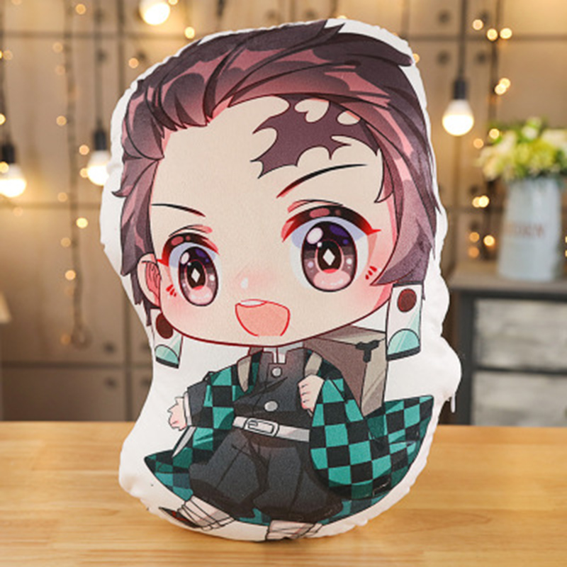 Longchunshang Gối Nhồi Bông Hình Nhân Vật Anime Demon Slayer: Kimetsu No Yaiba Kamado Nezuko