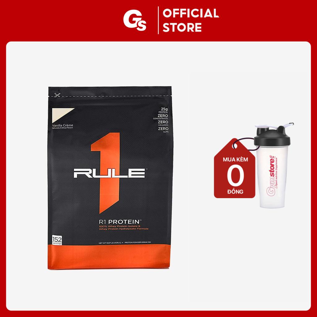 Sữa tăng cơ Whey Protein R1 Rule 1 Protein 10lbs (4.576kg) nhập khẩu Mỹ - Gymstore