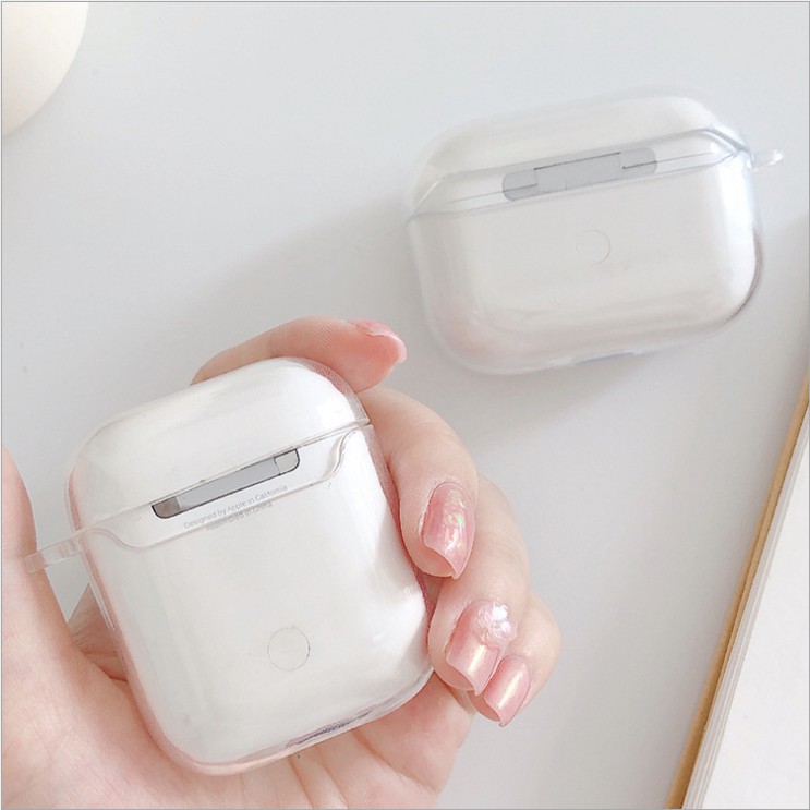 Vỏ bảo vệ bao đựng tai nghe vỏ trong nhựa TPU vỏ mềm cao cấp airpod 1/2/3 - JERRY SHOP