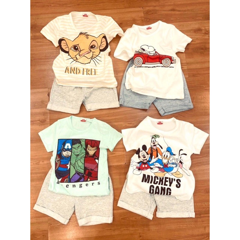 Bộ Muji bé trai dư xịn.