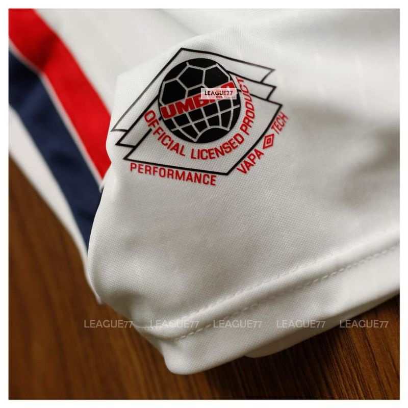 Áo Bóng Đá Đá Banh Đội Tuyển Anh 1998 Vải thái, Bộ Quần Áo Đội Tuyển Anh quần có túi hàng Vải thái cao cấp